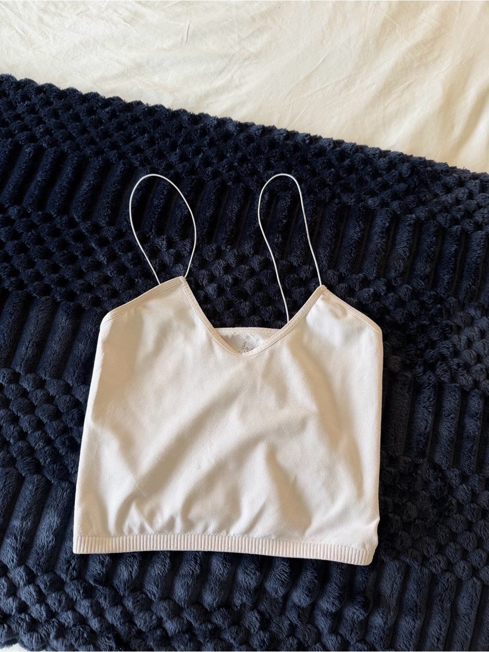 Free People White Tank Top